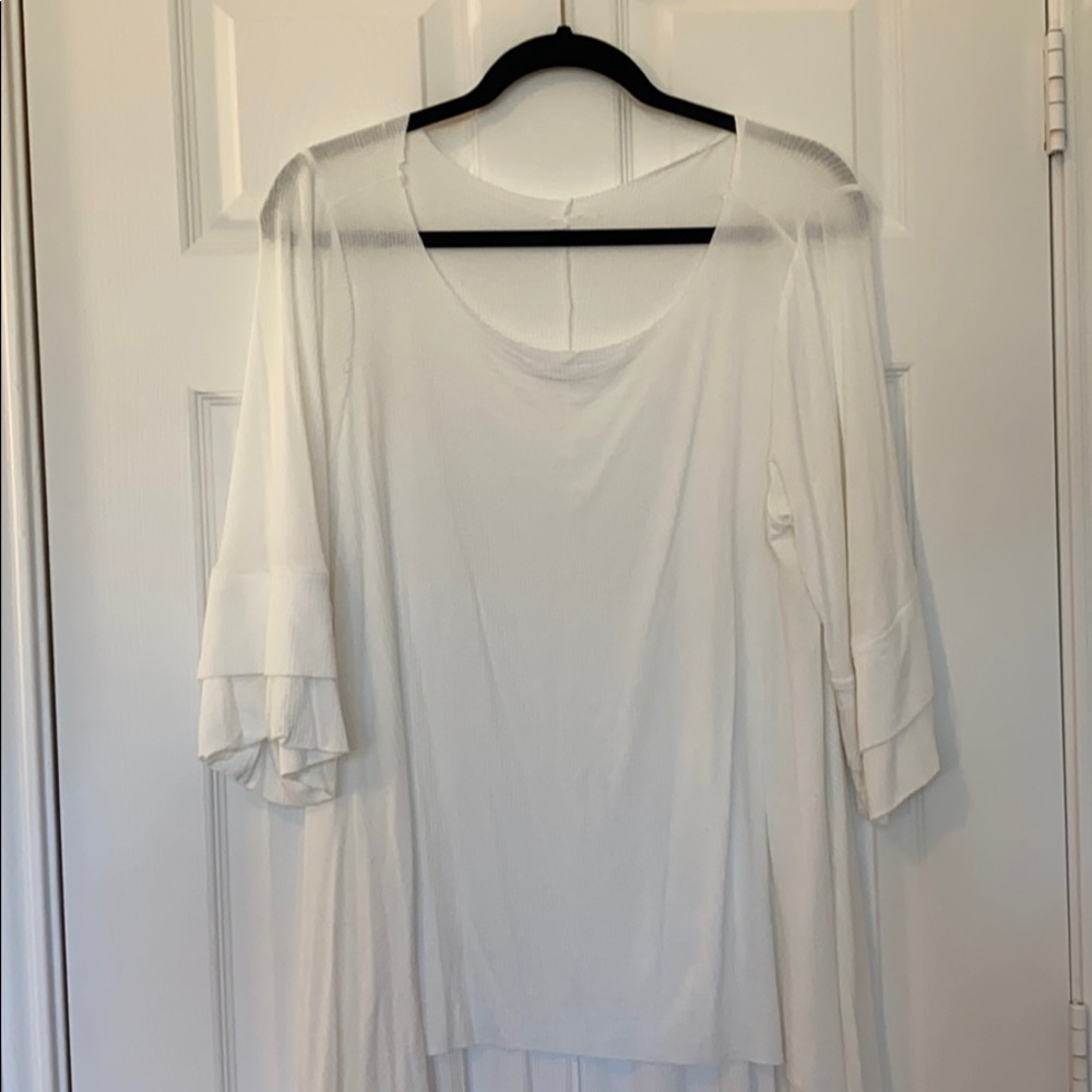 High low White Top